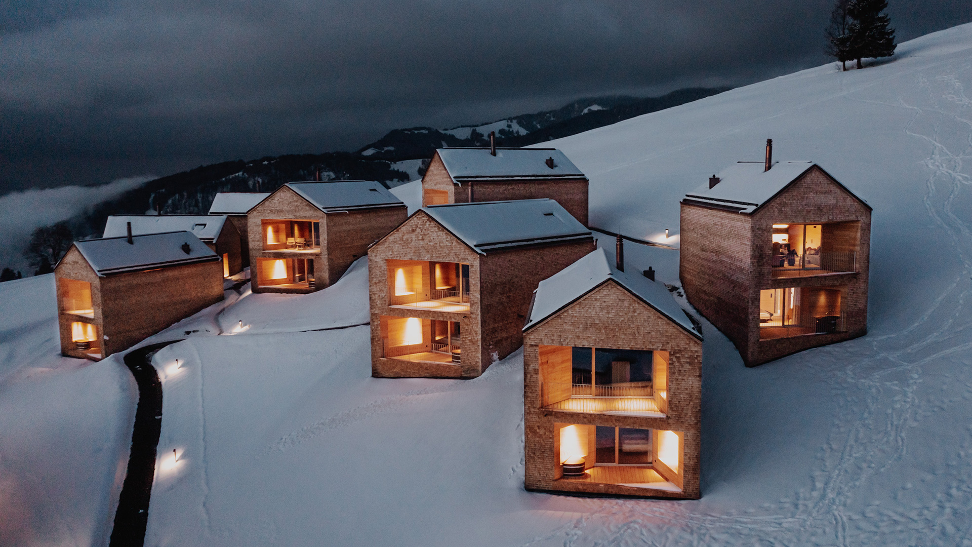 Bergwiesenglück Chalets Winterurlaub See Paznauntal Tirol