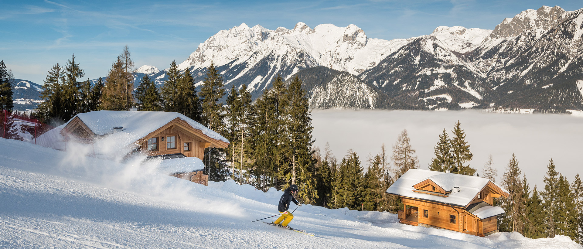 Prenner Alm Skiurlaub Chalets Piste Schladming Steiermark